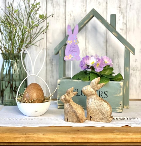 Hase osterhase deko holz - osterhase,