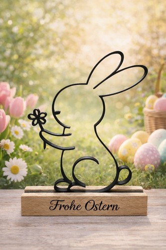 Osterhase osterdekoration - osterhase,