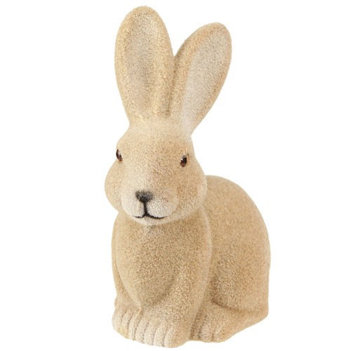 Deko osterhase sitzend braun - osterhase,