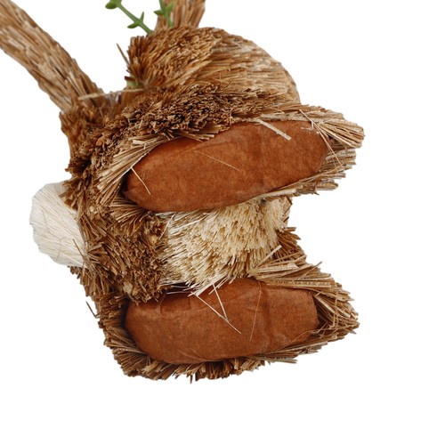 Osterhase strohgeflecht deko - osterhase,