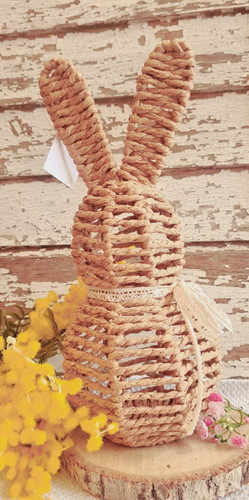 Osterhase hase korb beige - korb,