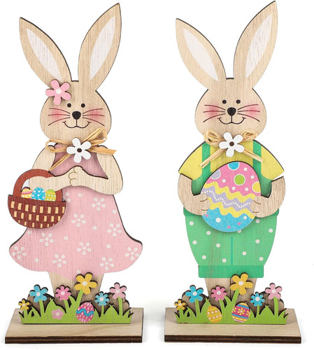 Osterdeko holz hase osterhase - holz,