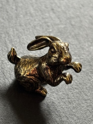 Hase aus messing osterfigur - hase,
