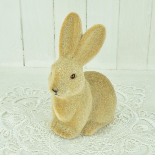 Figur osterhase sitzend braun - osterhase,