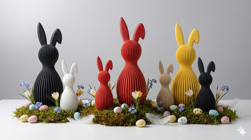 Osterhase osterdekoration - osterhase,