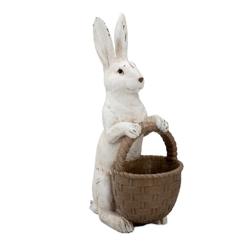 Osterhase mit korb beige - mit, 42