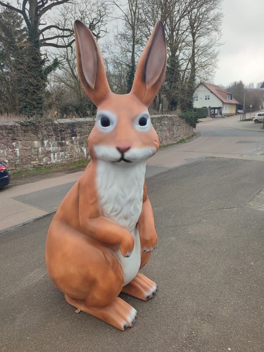 Hase lebensgross ostern - lebensgross,