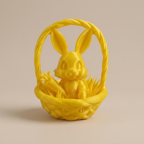 Osterkorb hase druck - hase, 3d