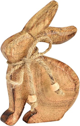 Hase holz mangoholz osterhase - holz,