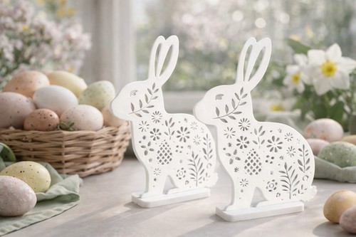 2er set osterhase - osterhase, deko