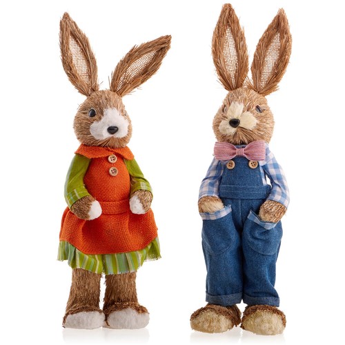 Deko osterhase zur - 2x,