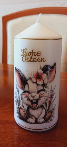 Kerze ostern hase - ostern,