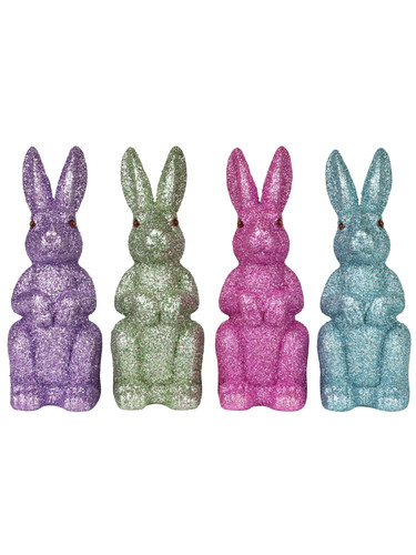 Osterhase geglittert cm - 13,